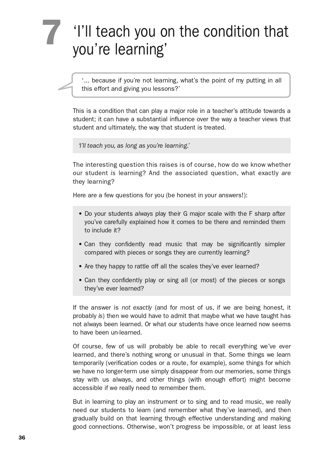 Paul Harris - Unconditional Teaching Book
