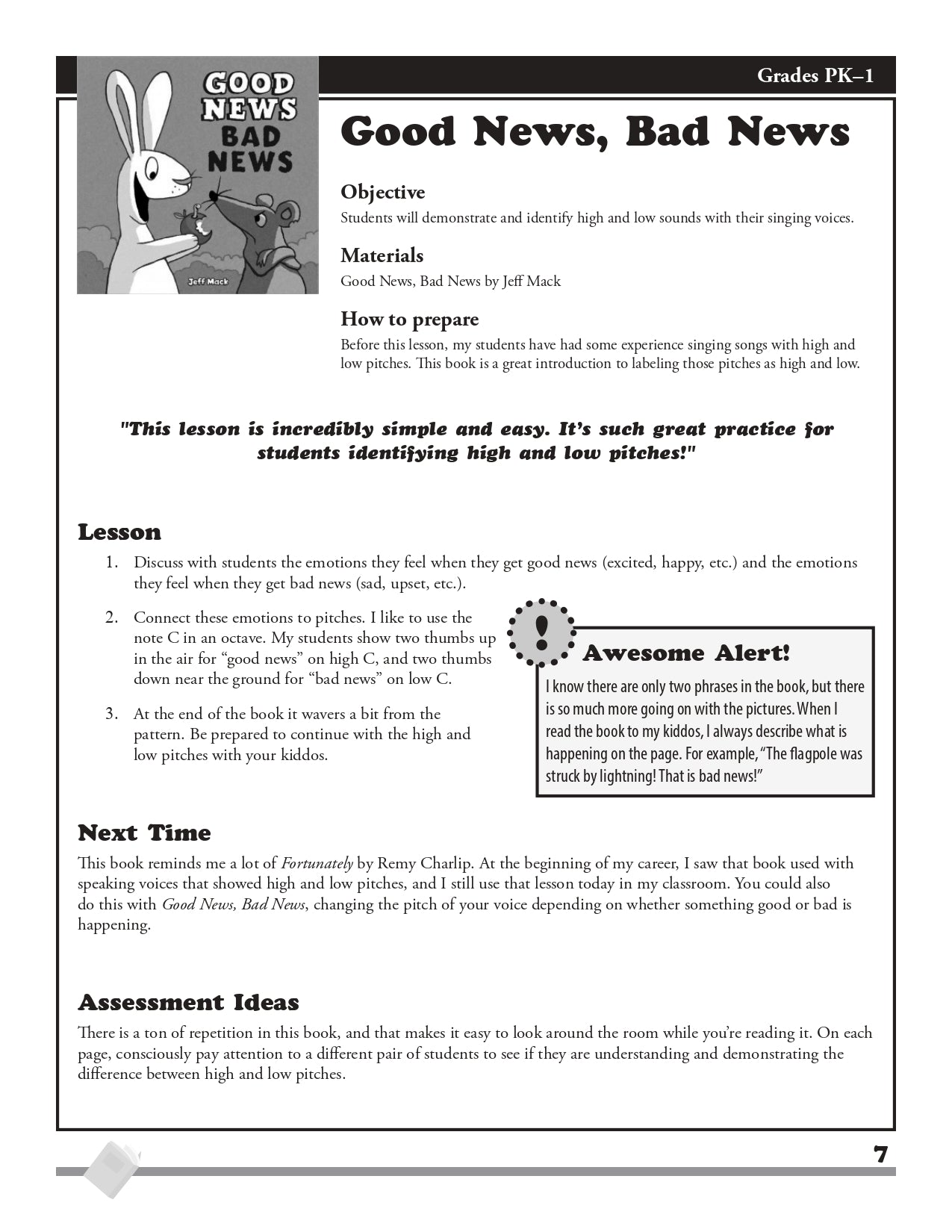 Awesome Books with Musical Hooks- Teachers Book/Cd-Rom and Resources