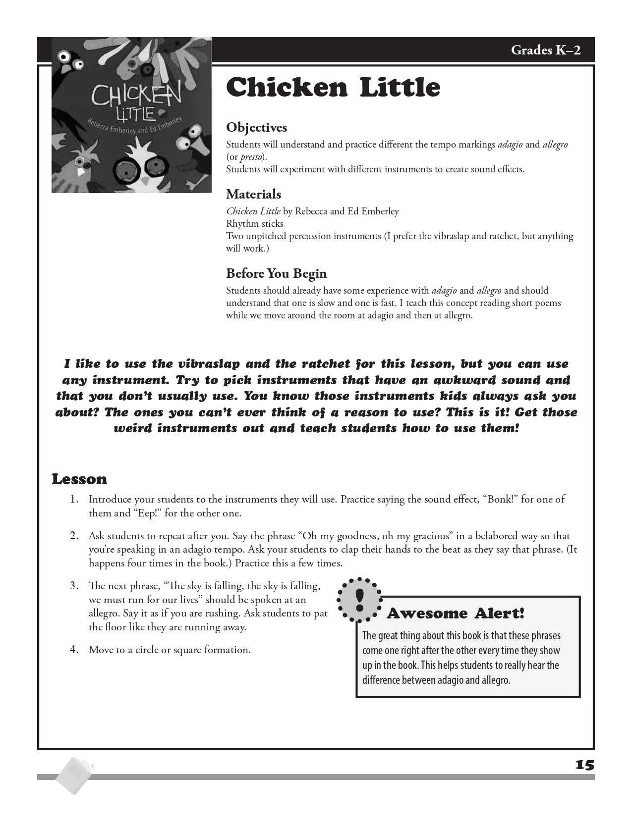 Awesome Books with Musical Hooks- Teachers Book/Cd-Rom and Resources