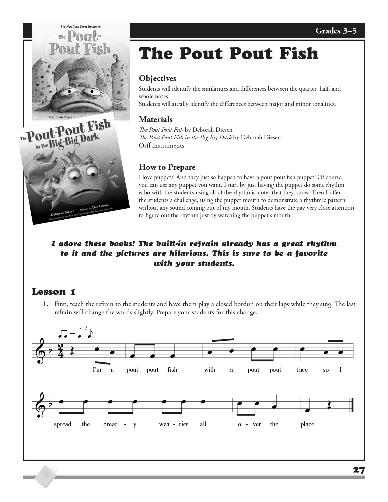 Awesome Books with Musical Hooks- Teachers Book/Cd-Rom and Resources