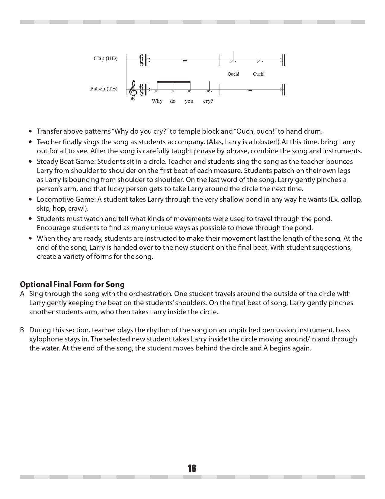 Games Groups and Gems Book/Cd-Rom (Classroom Songs and Activities)