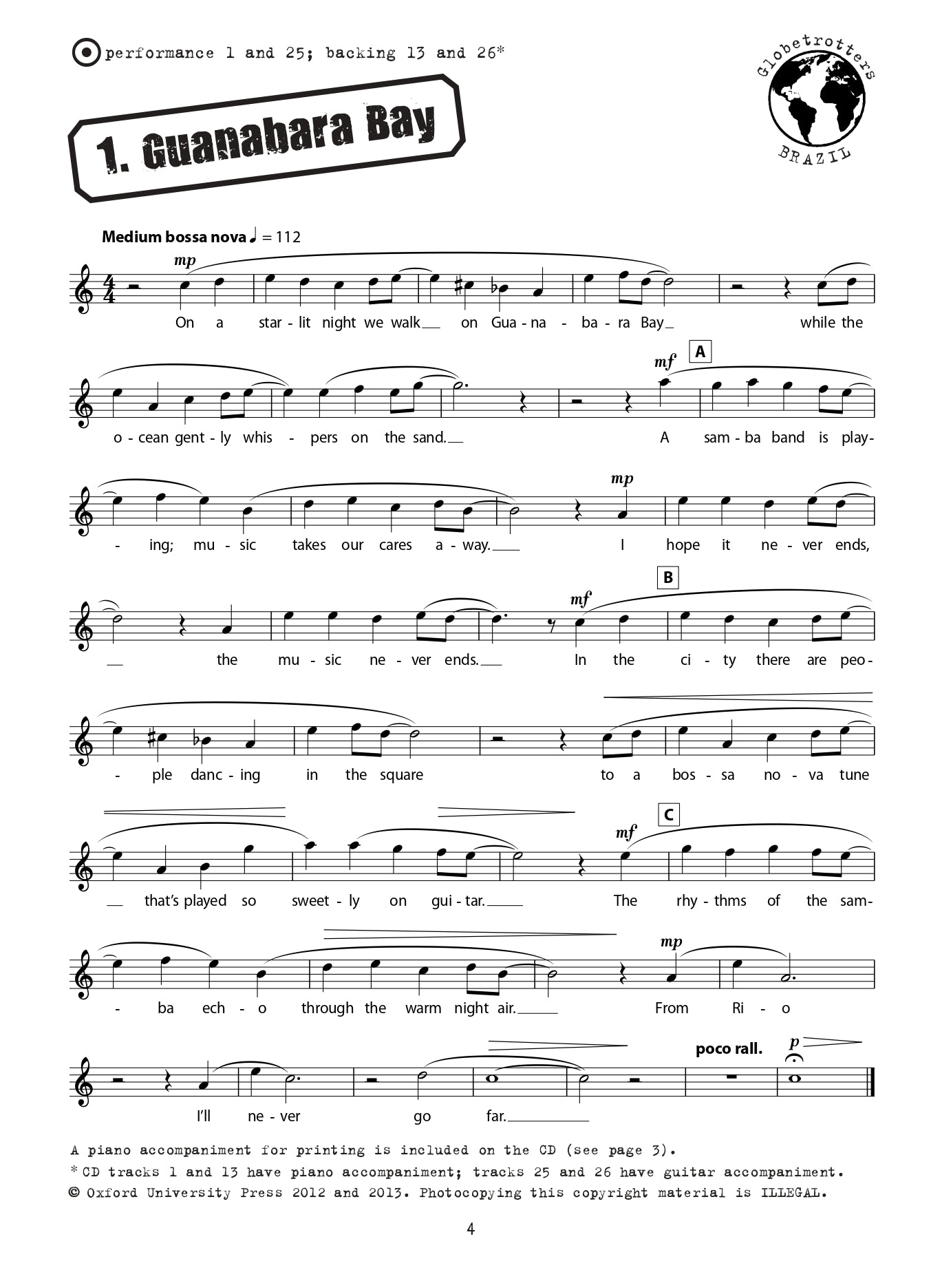 Eb Saxophone Globetrotters Book/CD