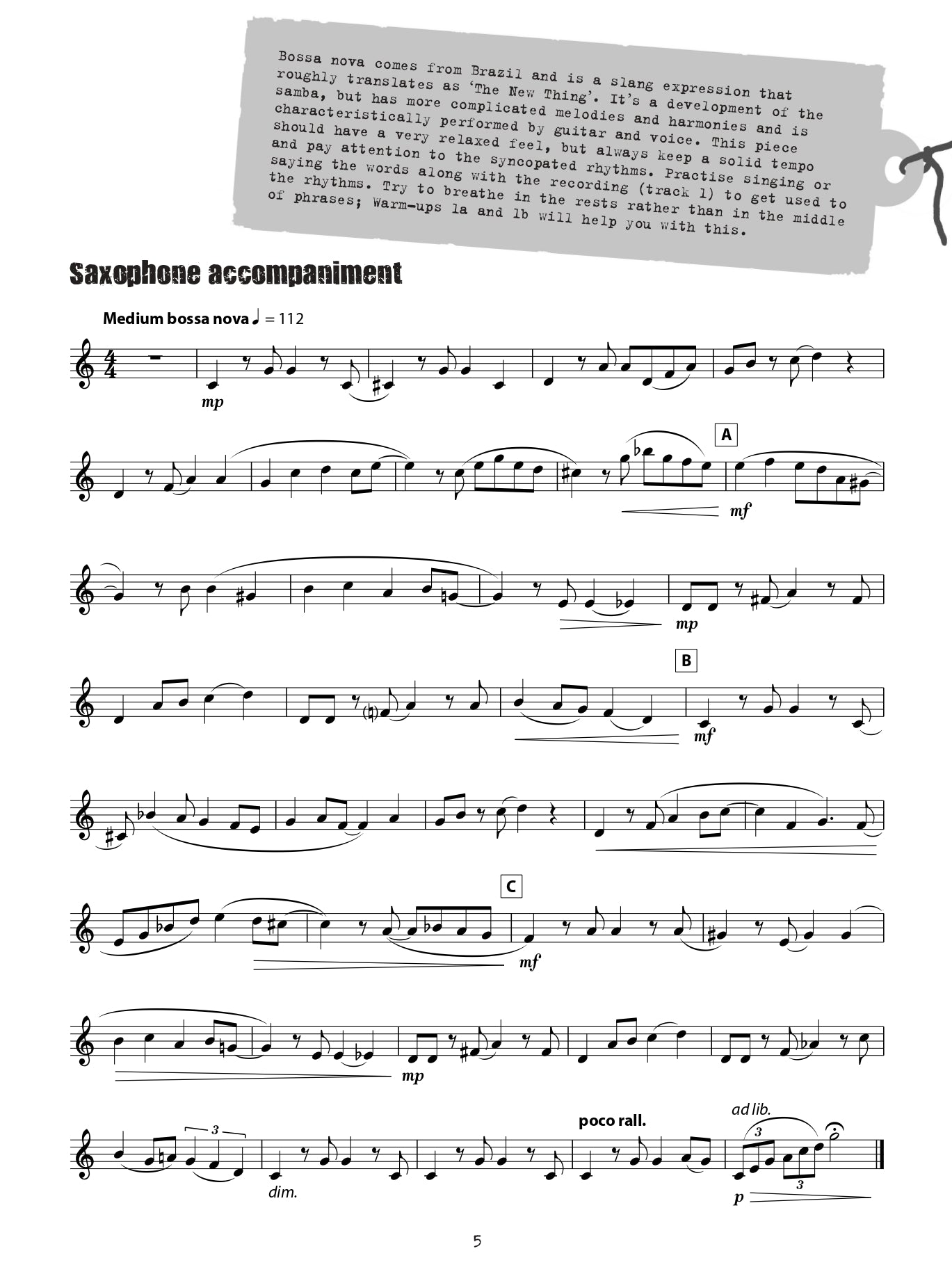 Eb Saxophone Globetrotters Book/CD