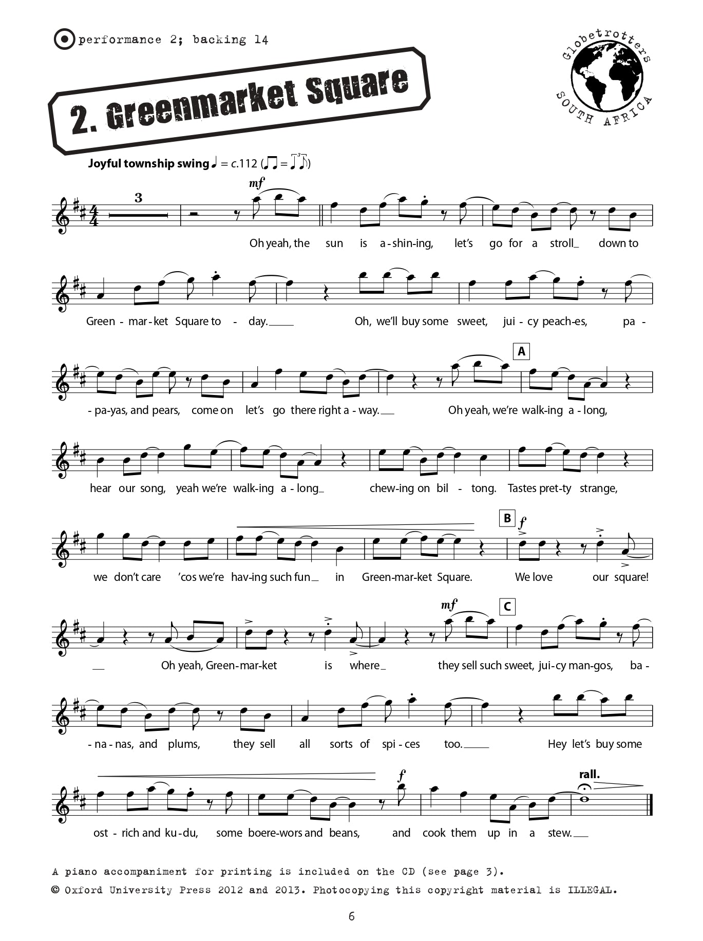 Eb Saxophone Globetrotters Book/CD
