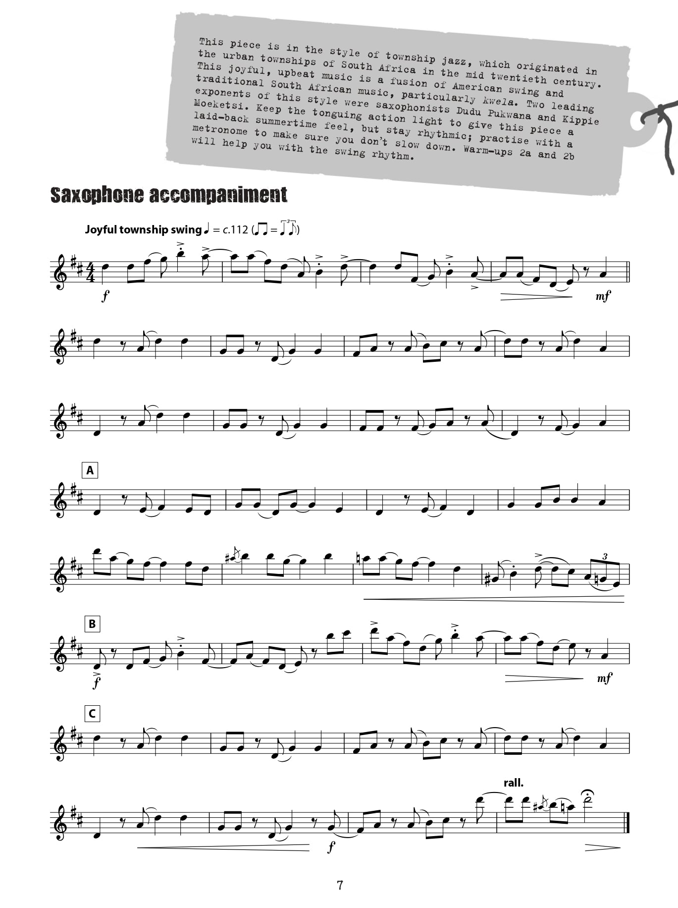 Eb Saxophone Globetrotters Book/CD