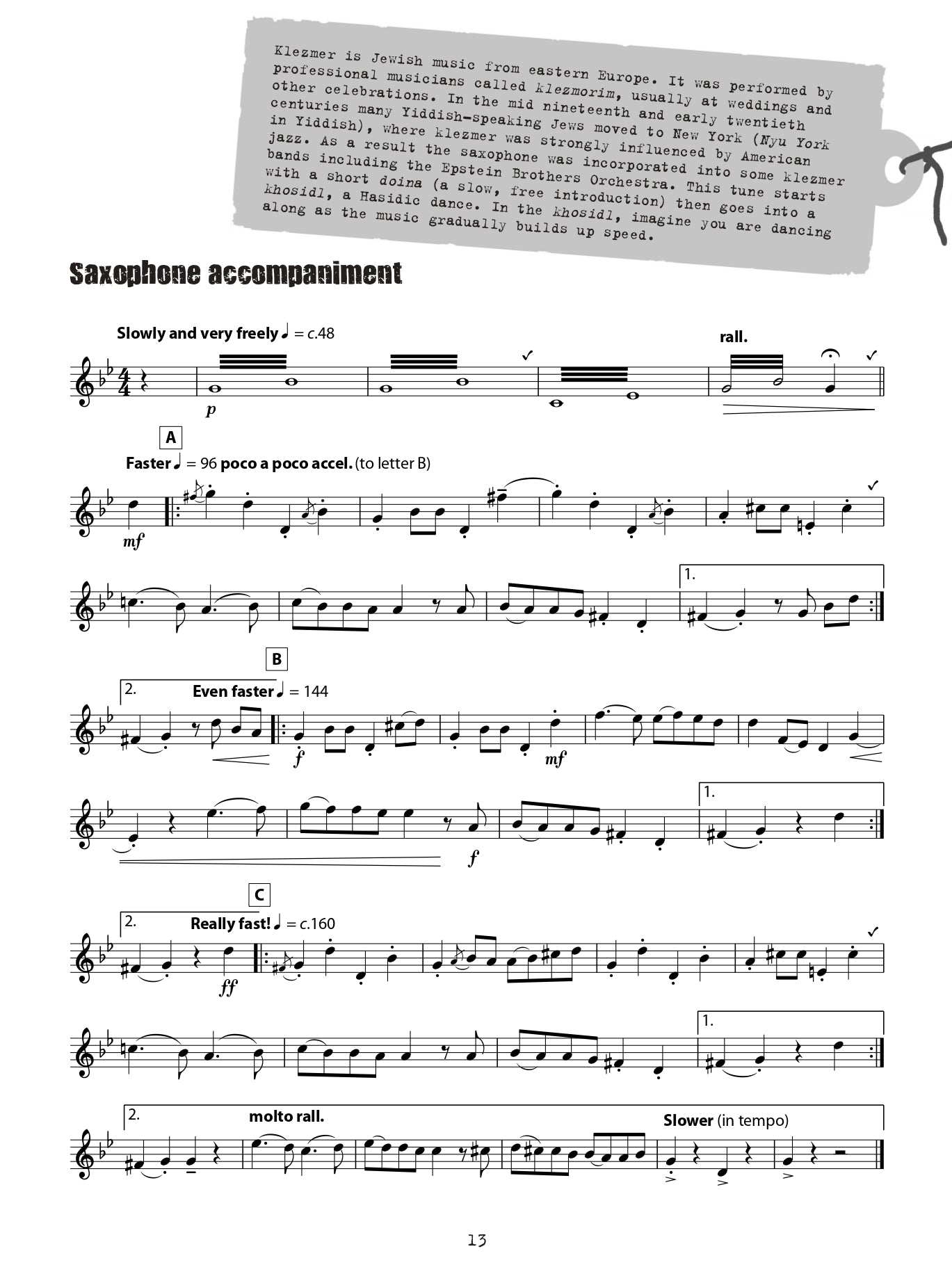 Eb Saxophone Globetrotters Book/CD