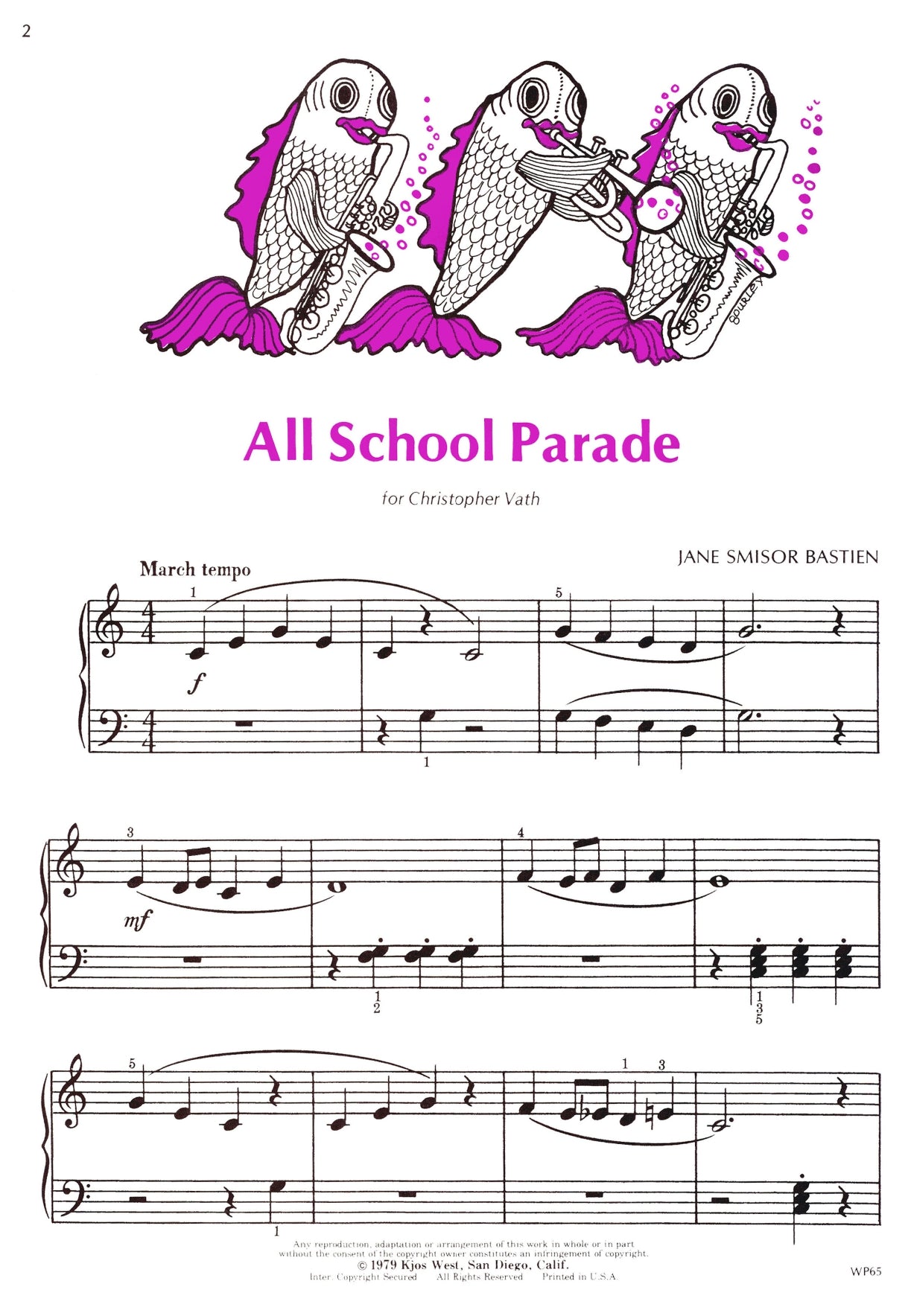Bastien Piano Recital Solos- Level 1 Book