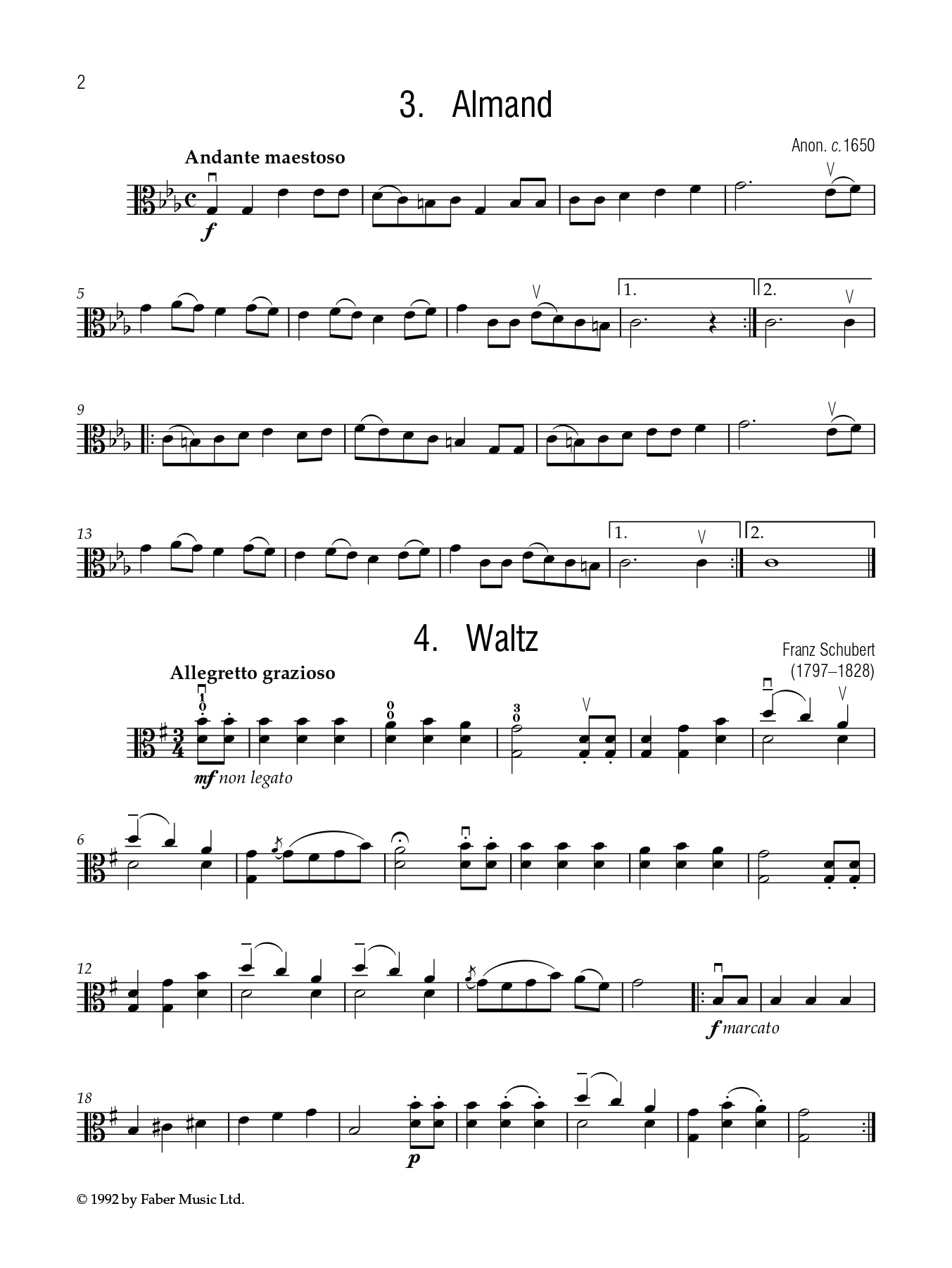 First Repertoire For Viola - Book 2