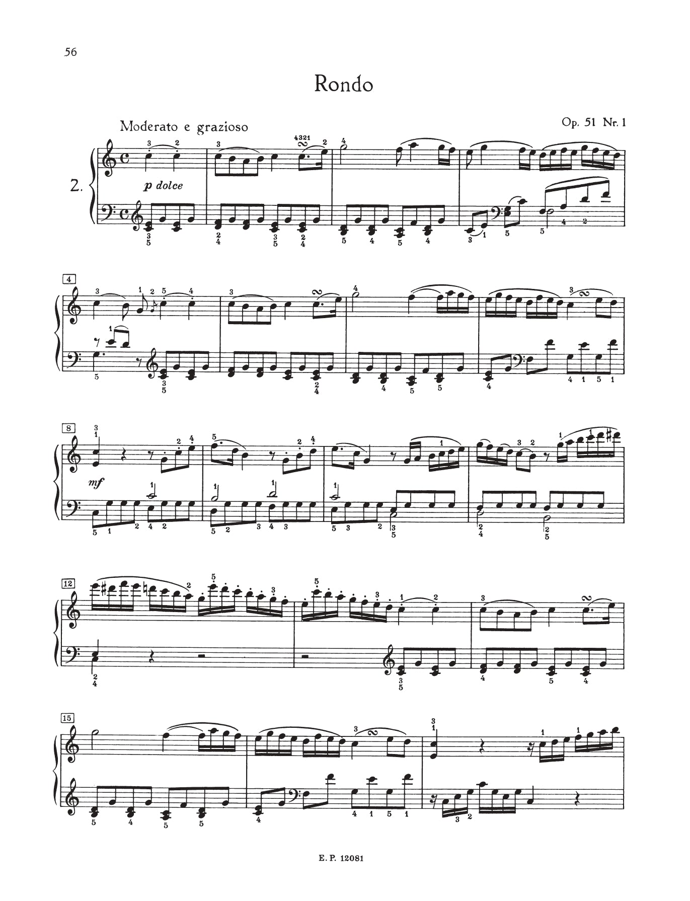 Beethoven - Album of Piano Pieces Volume 1  Book