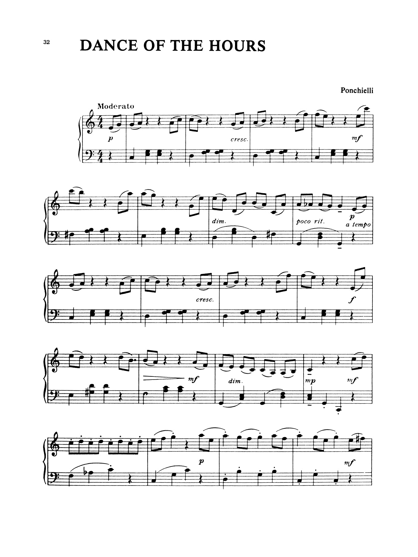 100 Easy Classics for Piano Book (40 Composers)