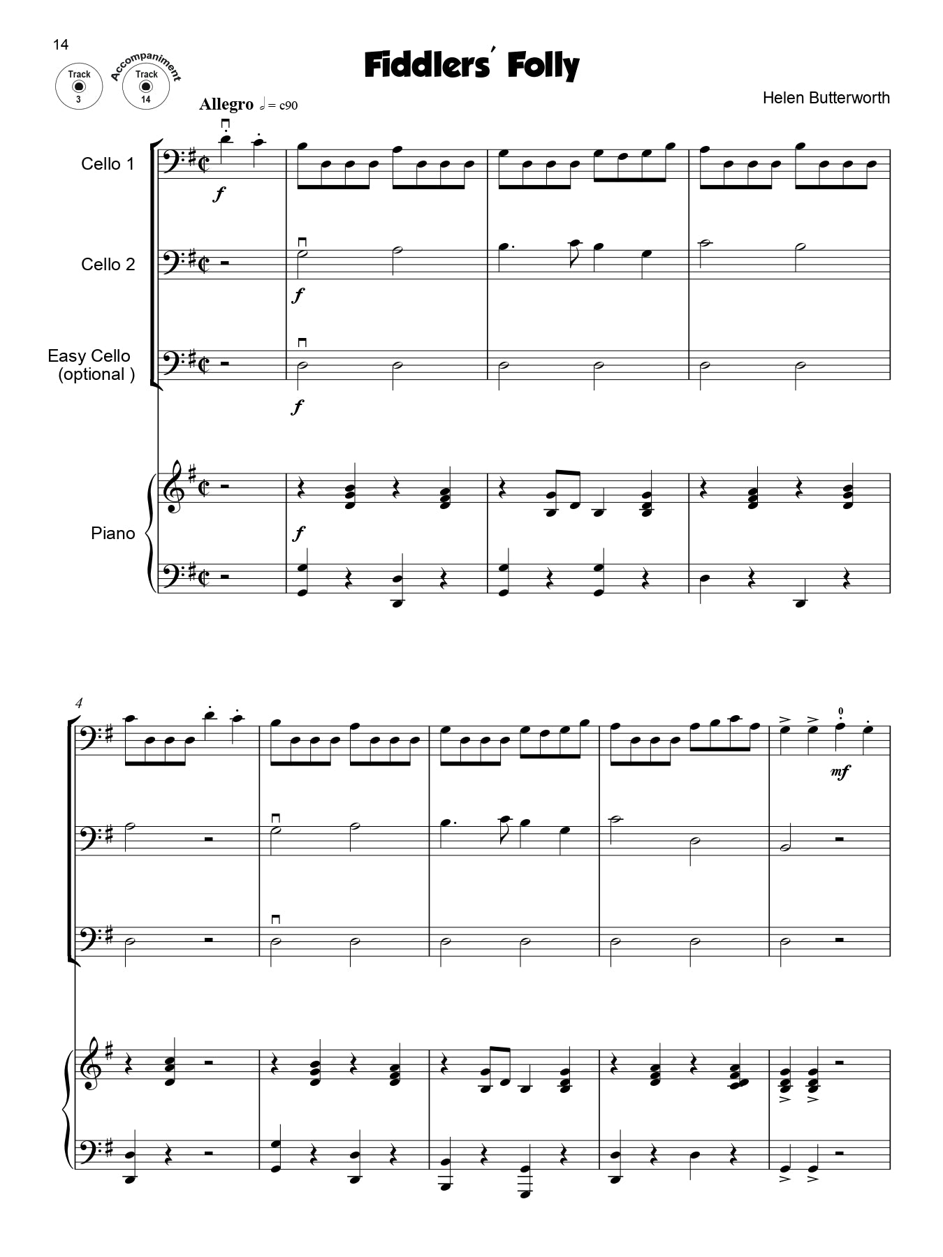 Gems For Cello Ensembles - Book 2 with CD