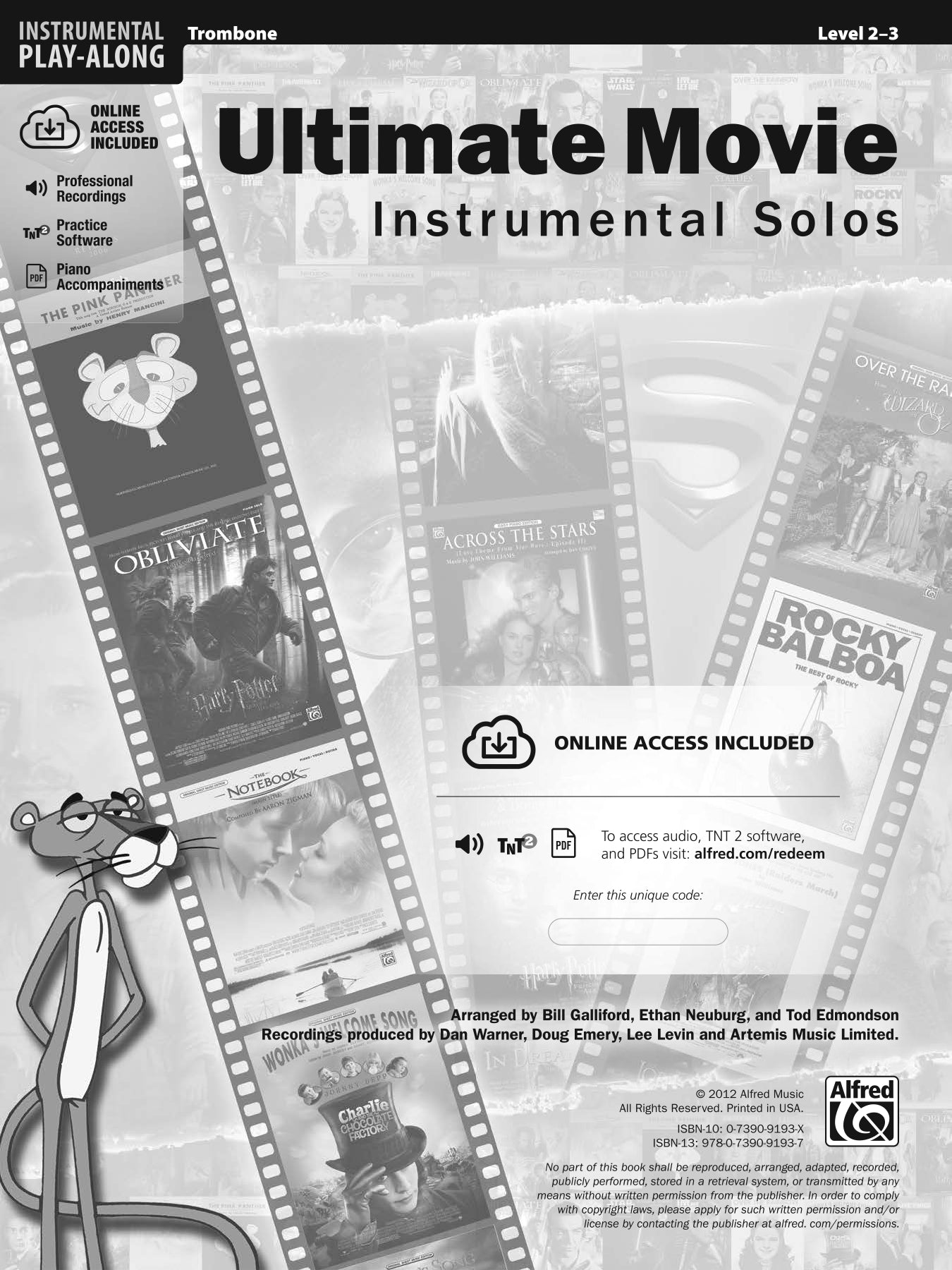 Ultimate Movie Instrumental Solos Trombone Book/Ola