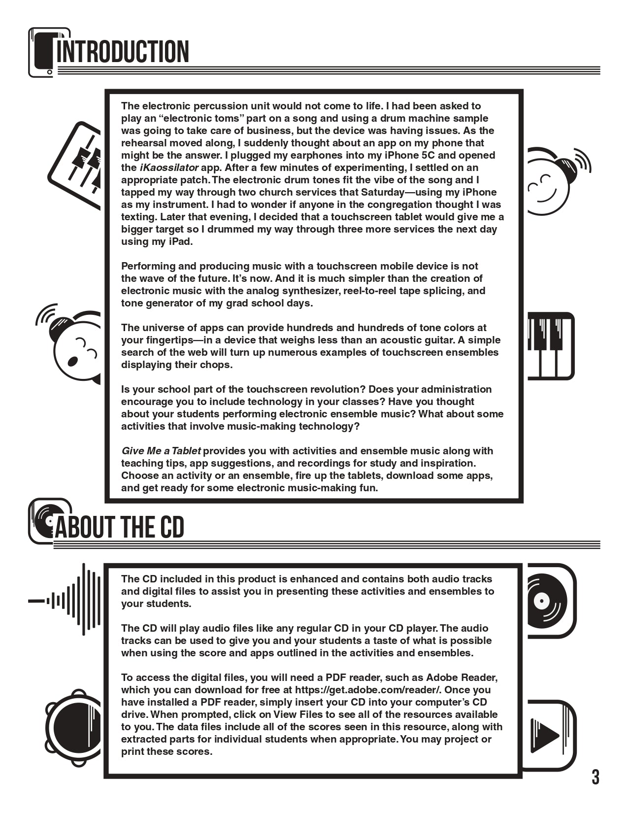 Give Me A Tablet Book/Cd-Rom with Printable Resources