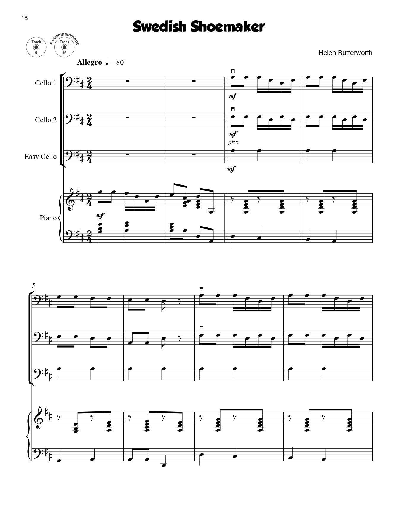 Gems For Cello Ensembles - Book 1 with CD
