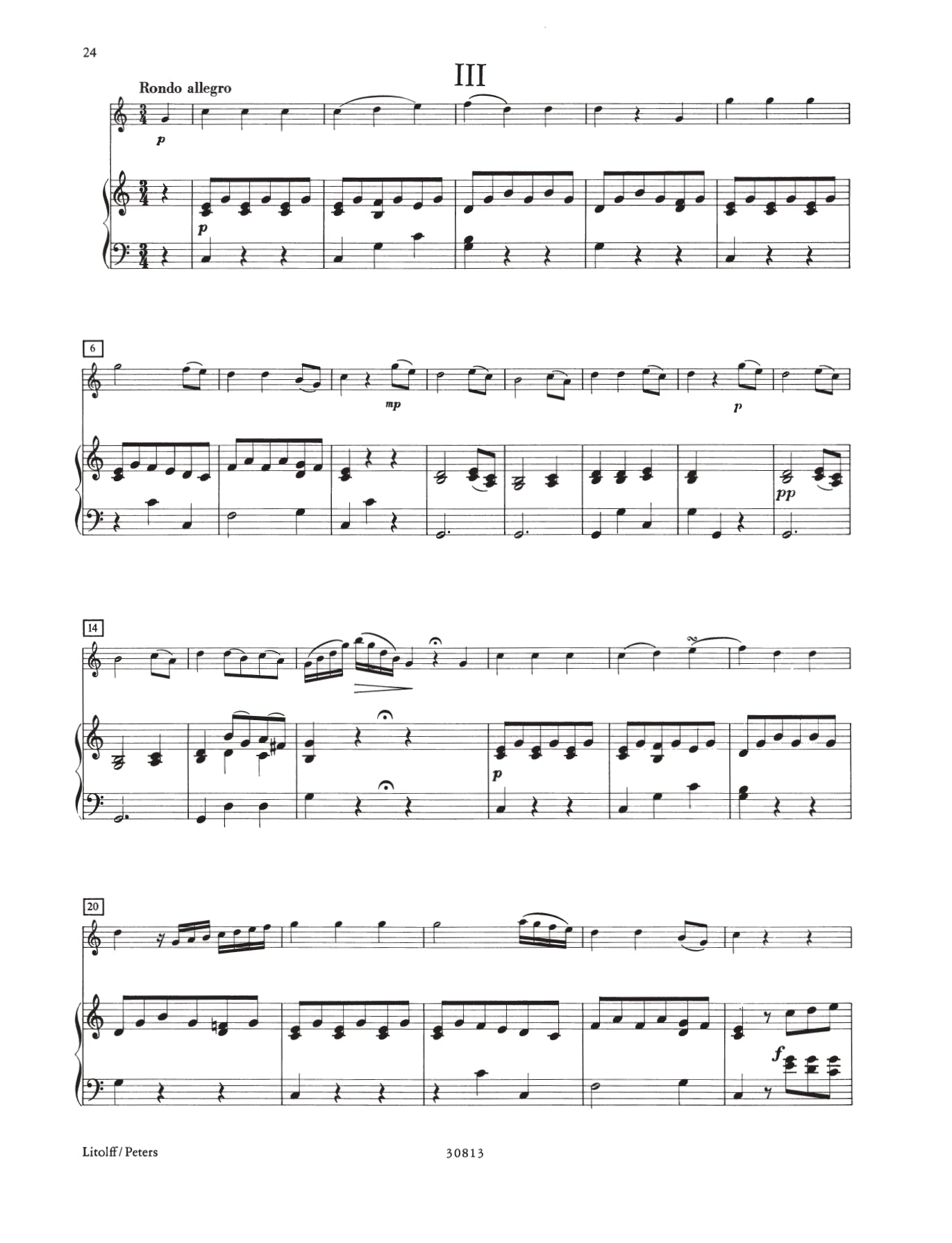 Haydn - Concerto C Major Hob Viig C1 Oboe/Piano Book