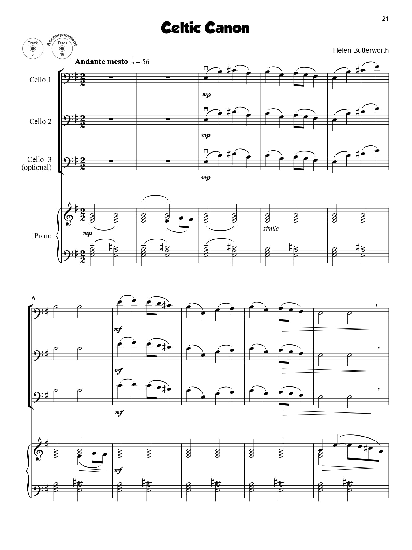 Gems For Cello Ensembles - Book 1 with CD