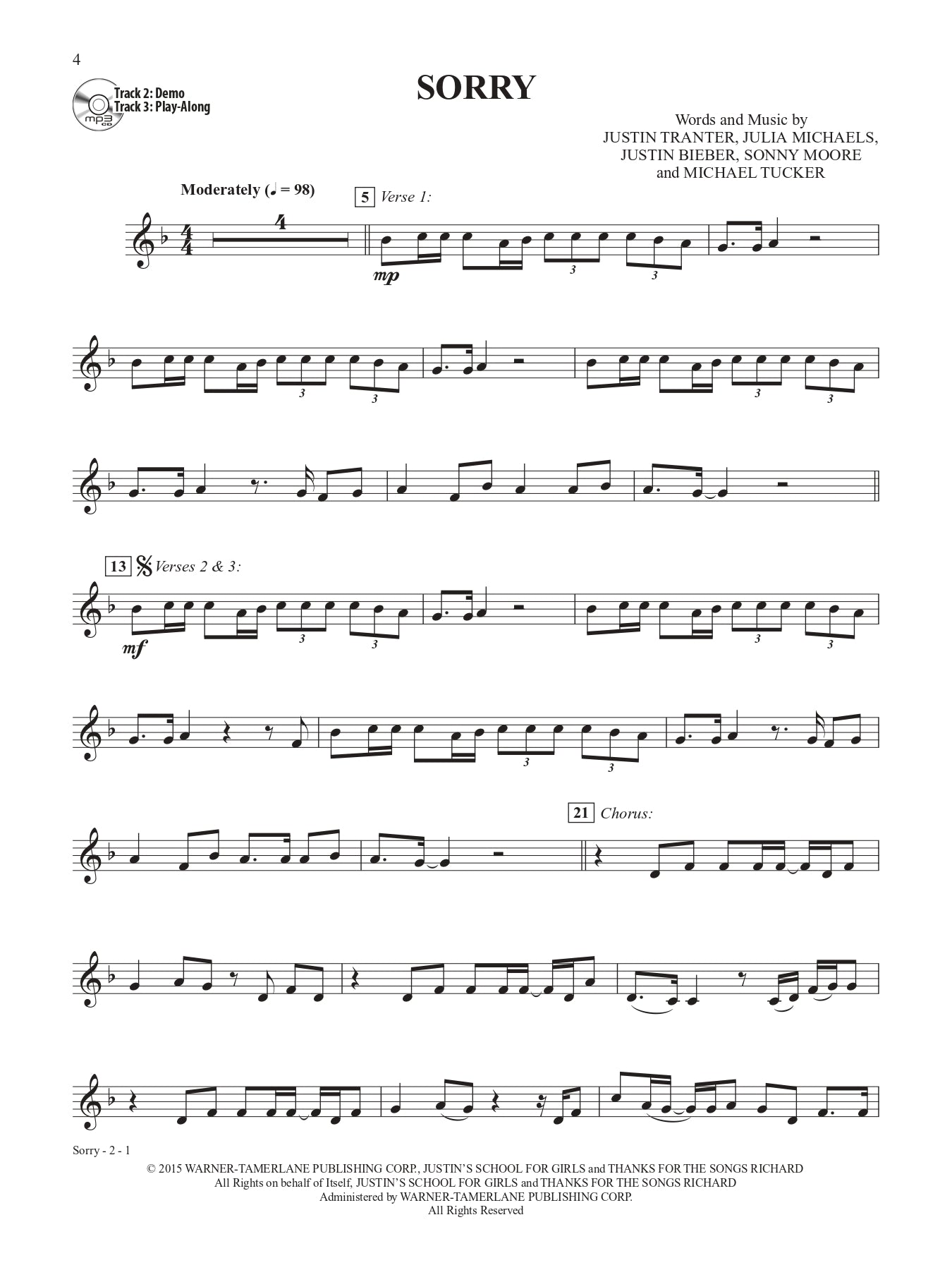 Greatest Chart All-Stars Instrumental Solos Clarinet Book/CD (33 Songs)