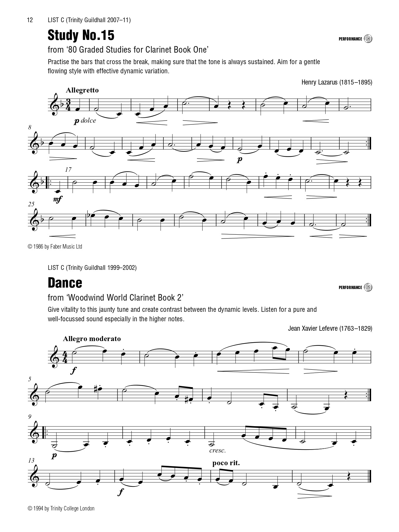 The Best Of Grade 2 Clarinet Book/Cd