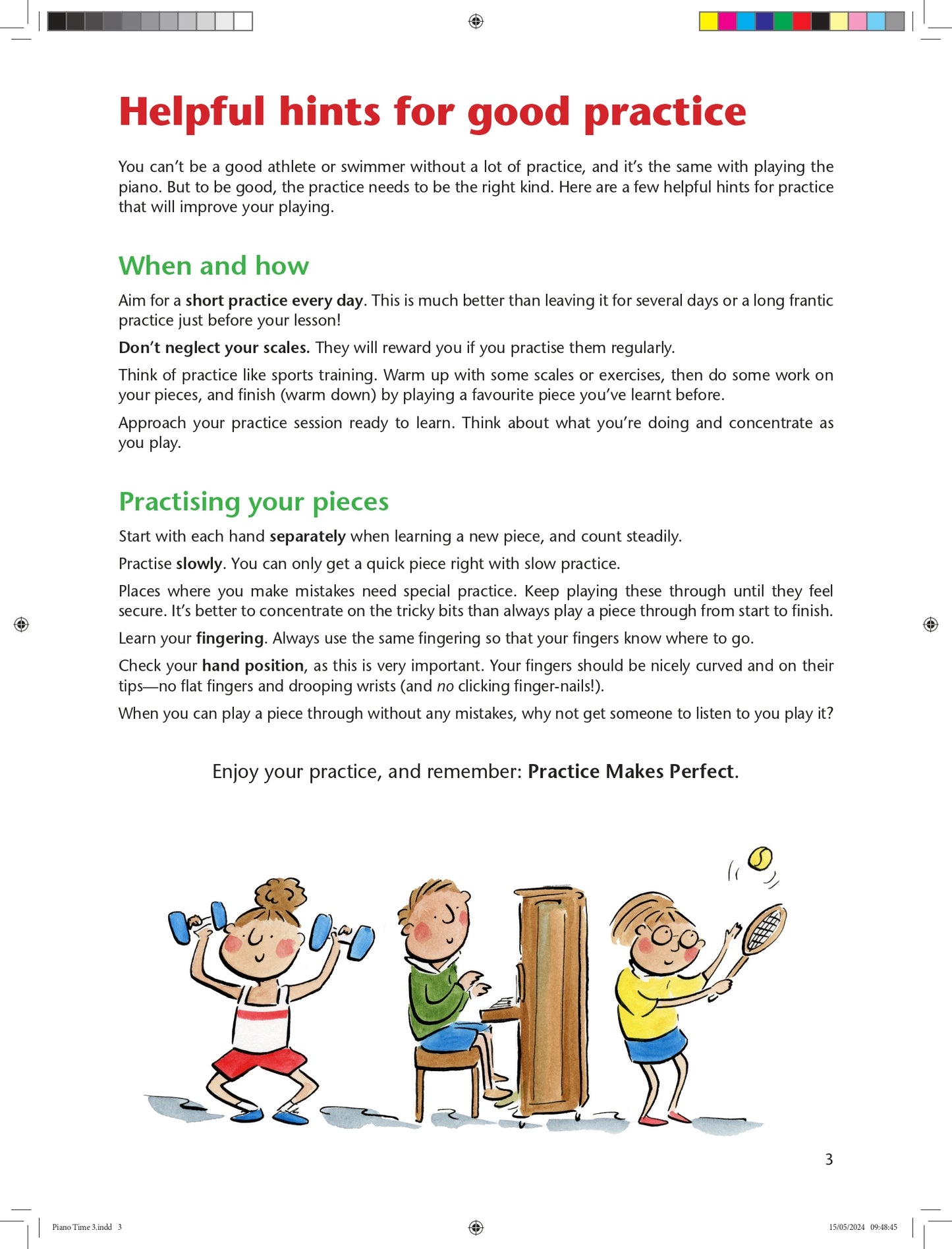Piano Time 3 Book (New 2025+ 3rd Edition)