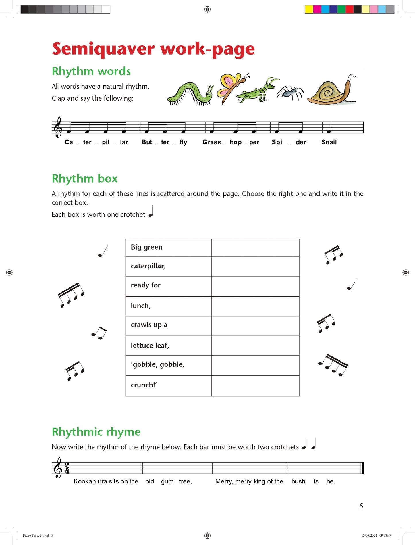 Piano Time 3 Book (New 2025+ 3rd Edition)