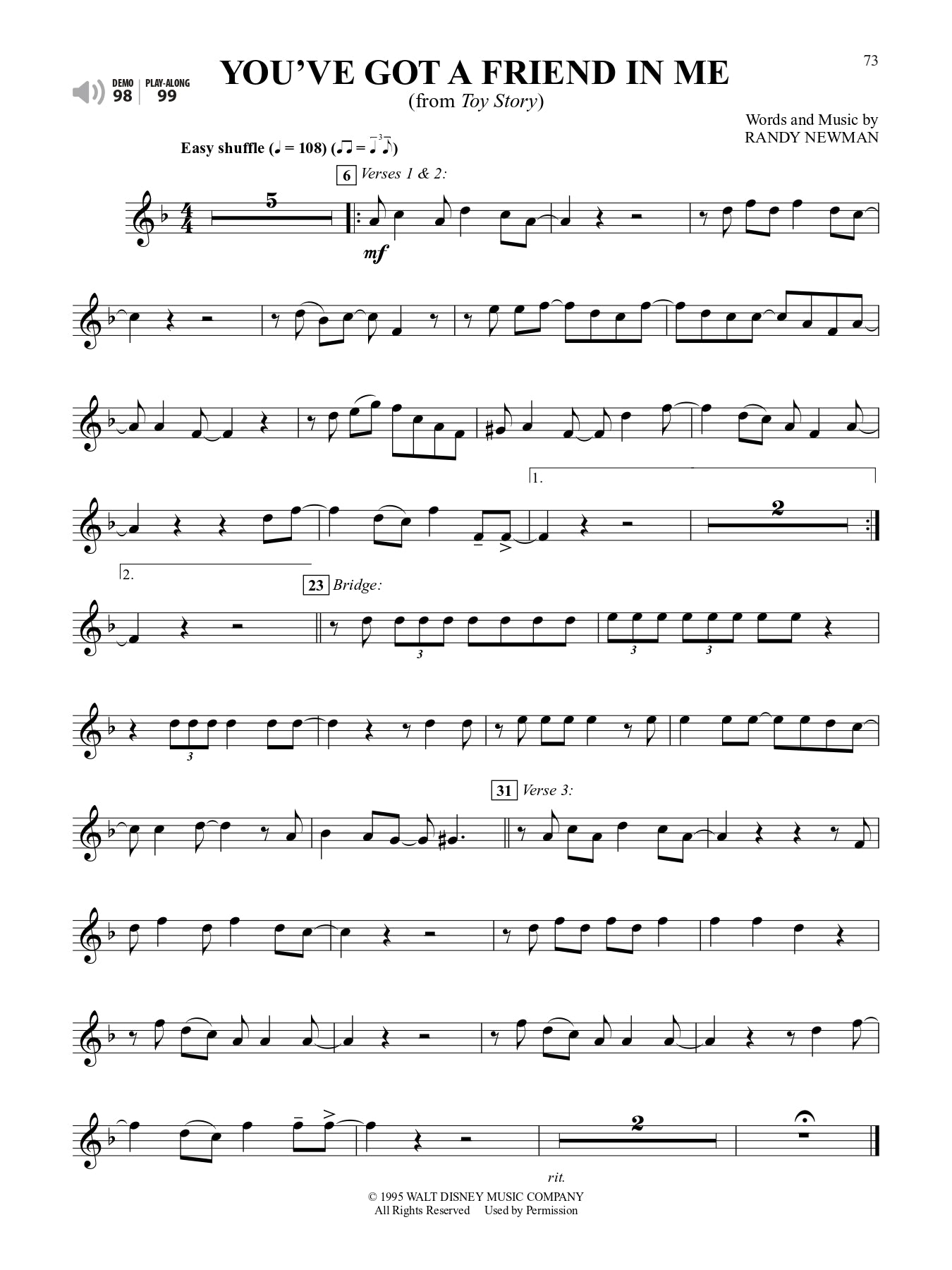 Top Hits From TV, Movies & Musicals Clarinet Book/Ola