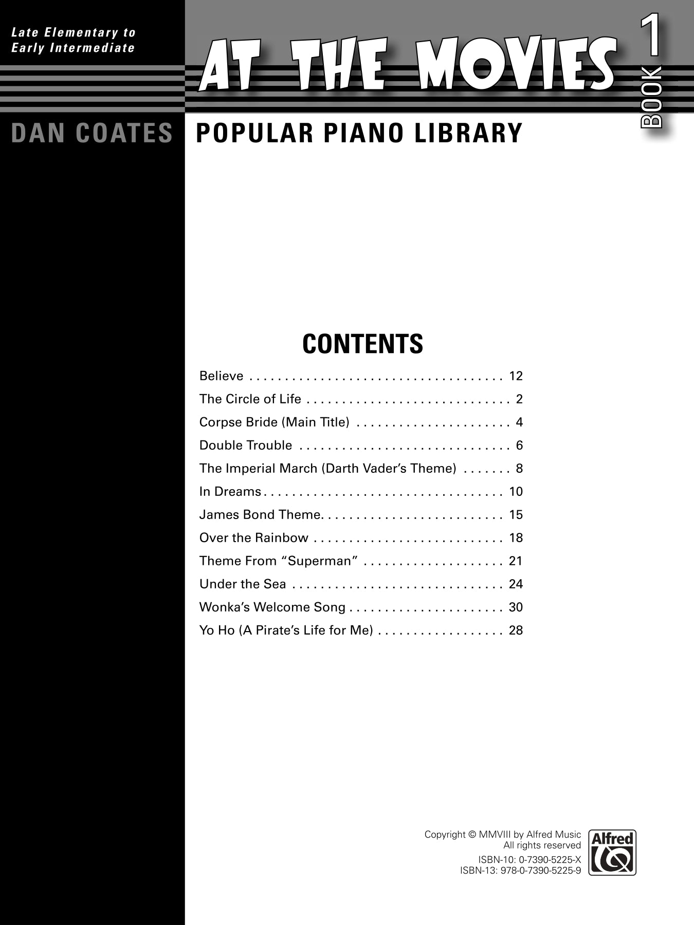 At The Movies - Piano Book 1