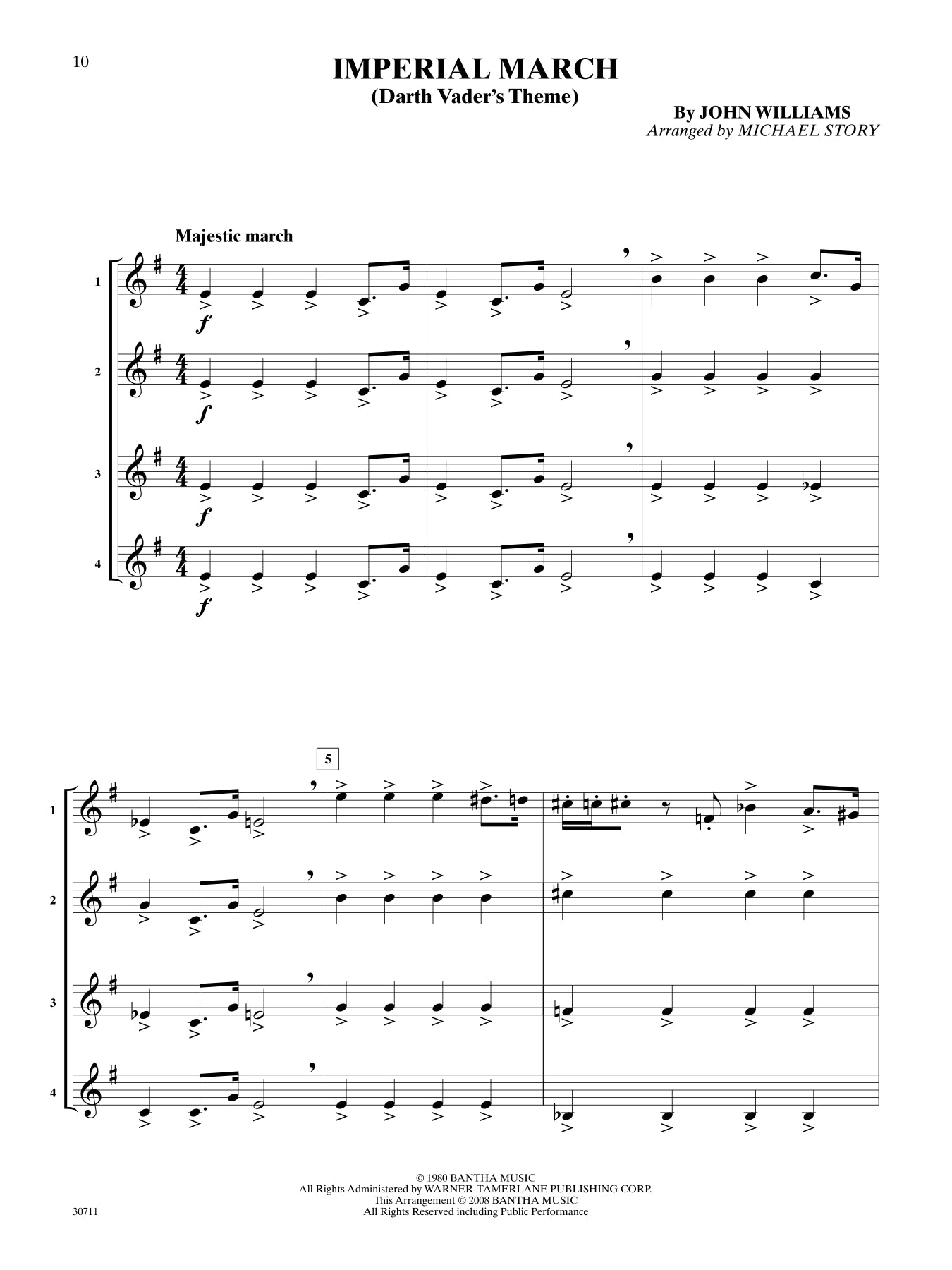 Pop Quartets For All - Bb Clarinet/Bass Clarinet Book (Revised & Updated Edition)