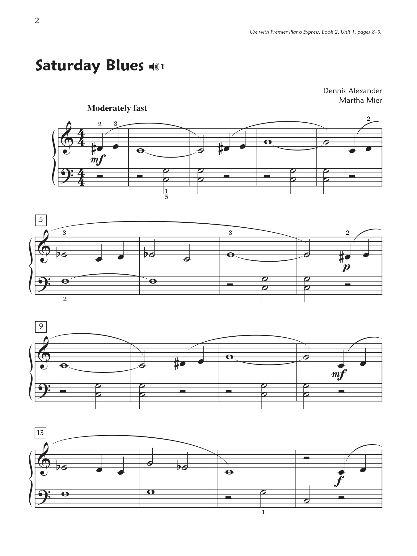 Alfred's Premier Piano Express Repertoire Book 2