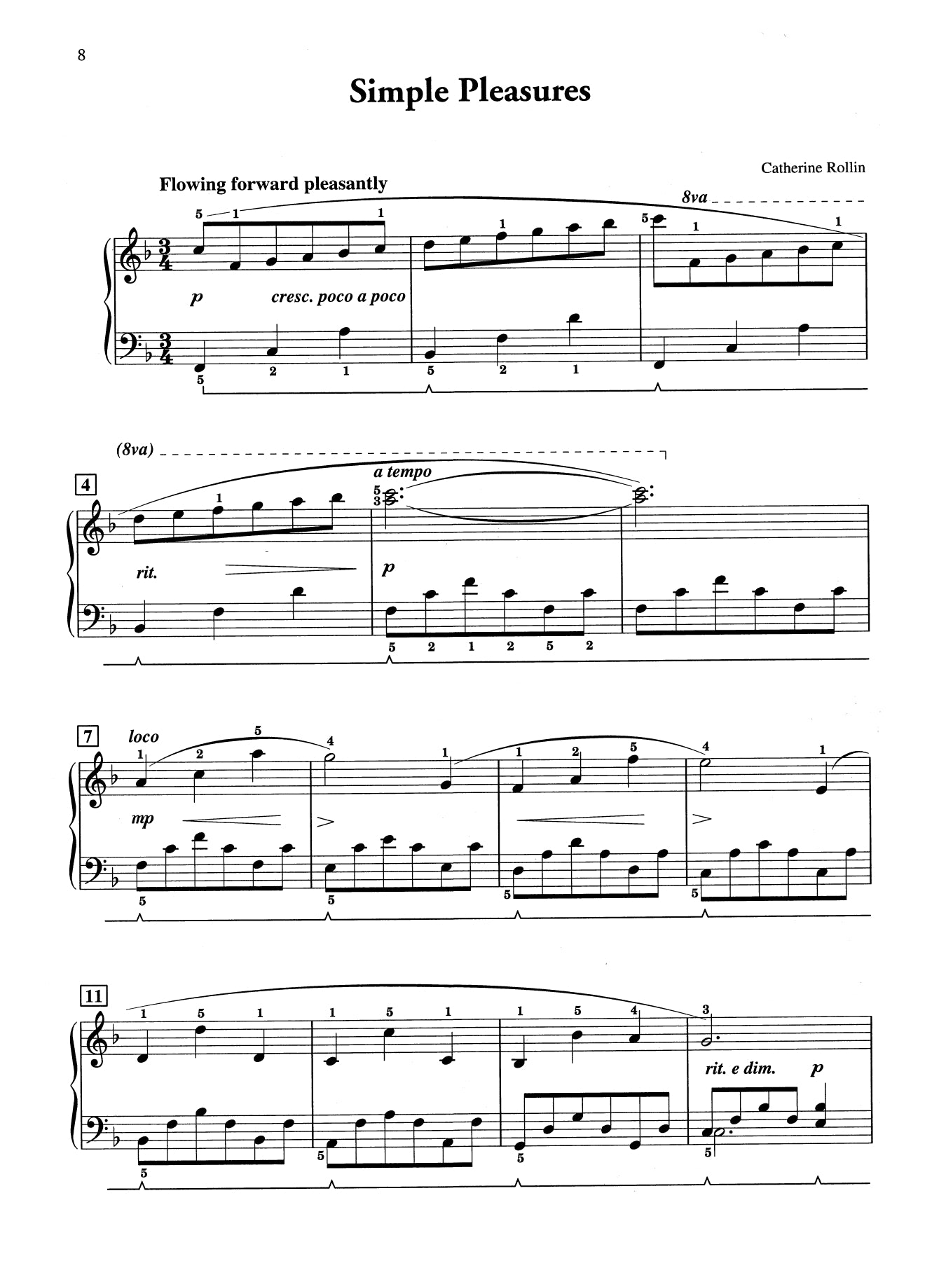 Catherine Rollin - Lyric Moments - Piano Book 2 (Intermediate)