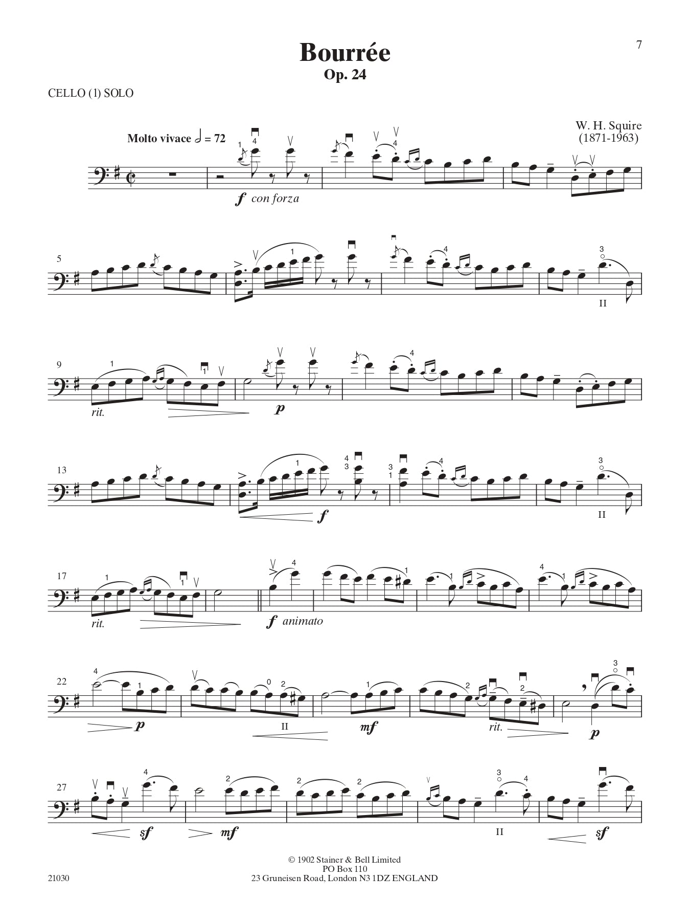Solos For Young Cellists Volume 3 - Cello with Piano Accompaniment Book