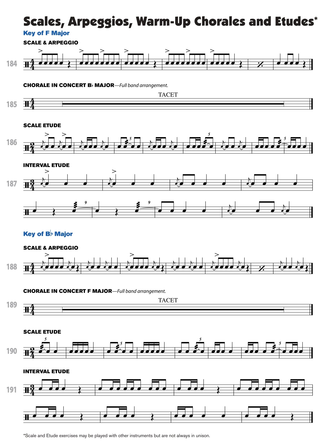 Sound Innovations-  Percussion Book 1 with Online Media (Australian Edition) - Snare /Bass Drum