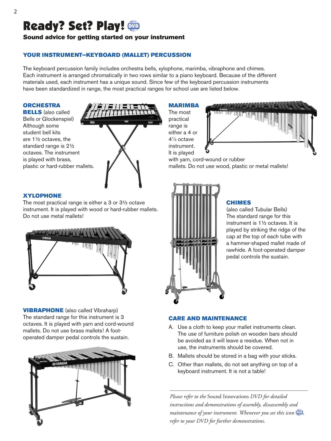 Sound Innovations-  Mallet Percussion Book 1 with Online Media (Australian Edition)