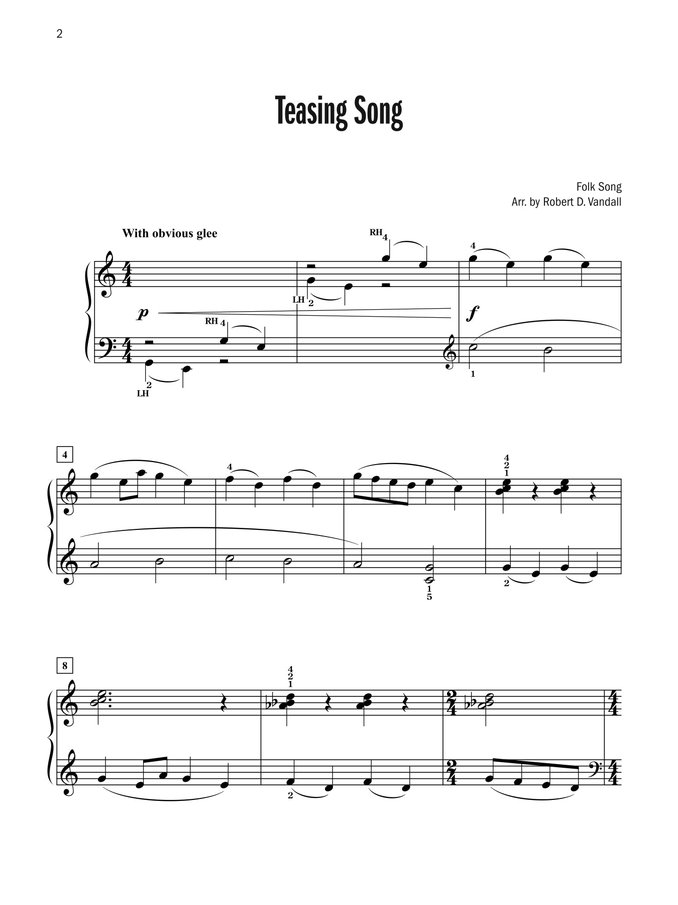 Vandall - Celebrated Virtuosic Piano Solos - Book 2