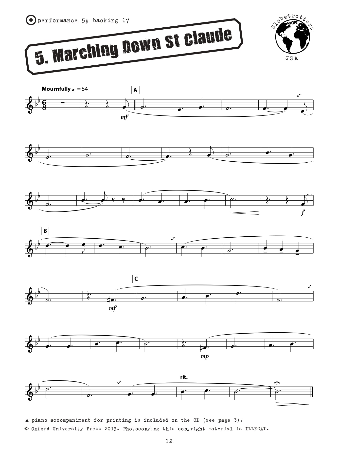 Trumpet Globetrotters Bk/Cd