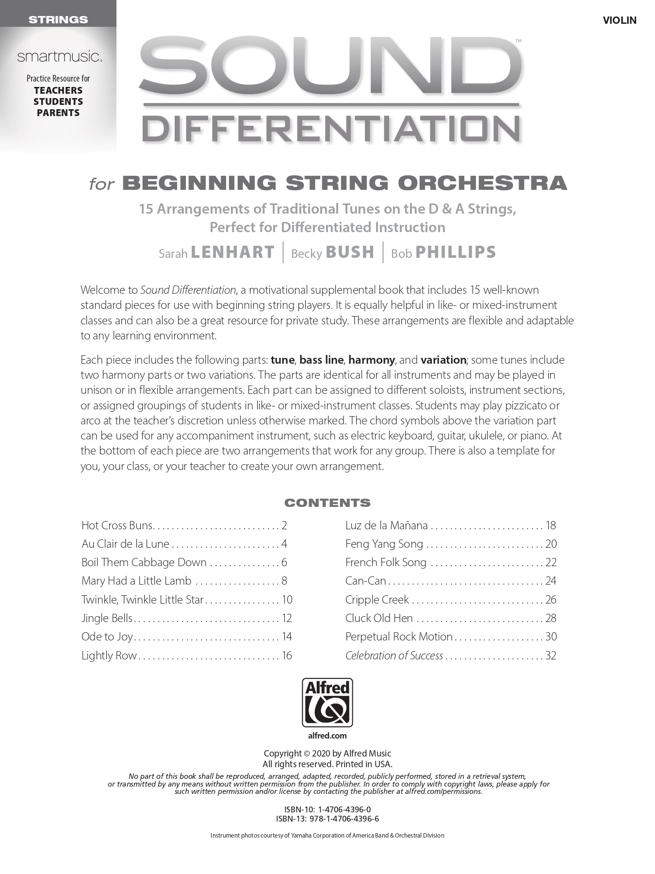 Sound Differentiation For Beginning String Orchestra - Violin Book