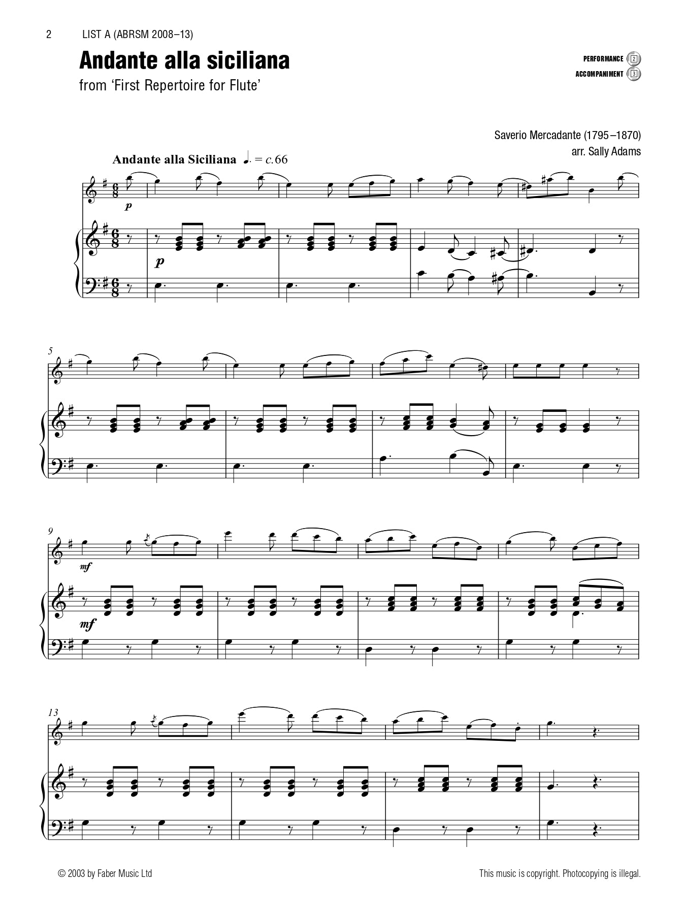The Best Of Grade 3 Flute Book/Cd