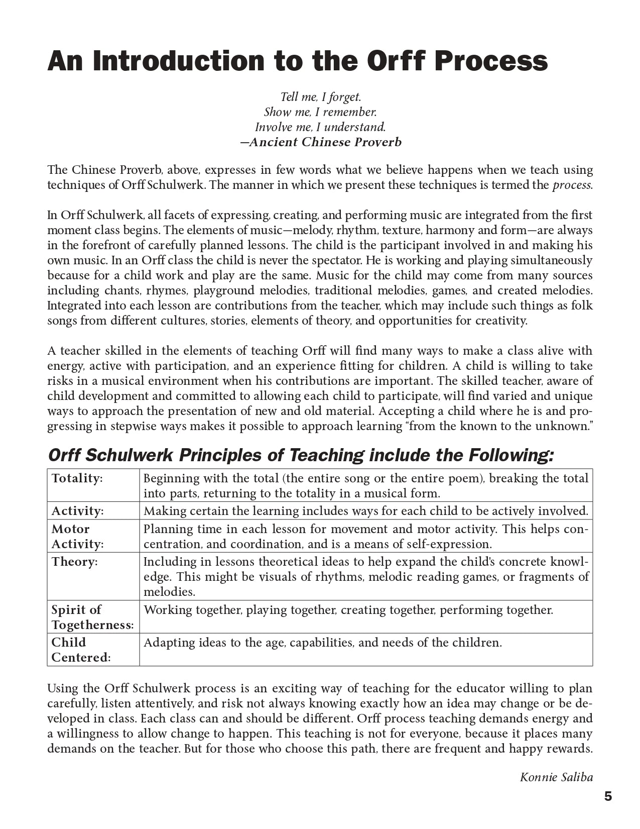 Orff And The Elements Of Music - Spiral Bound Book