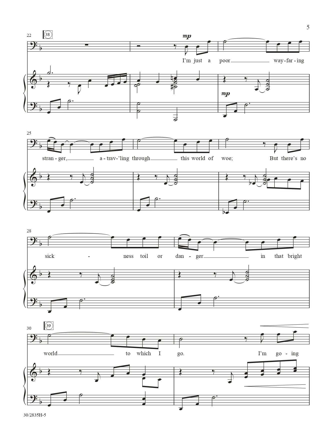 Songs Of The Wayfarer Medium- Low Voice Book/Cd