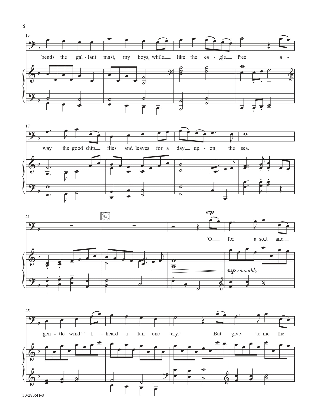 Songs Of The Wayfarer Medium- Low Voice Book/Cd