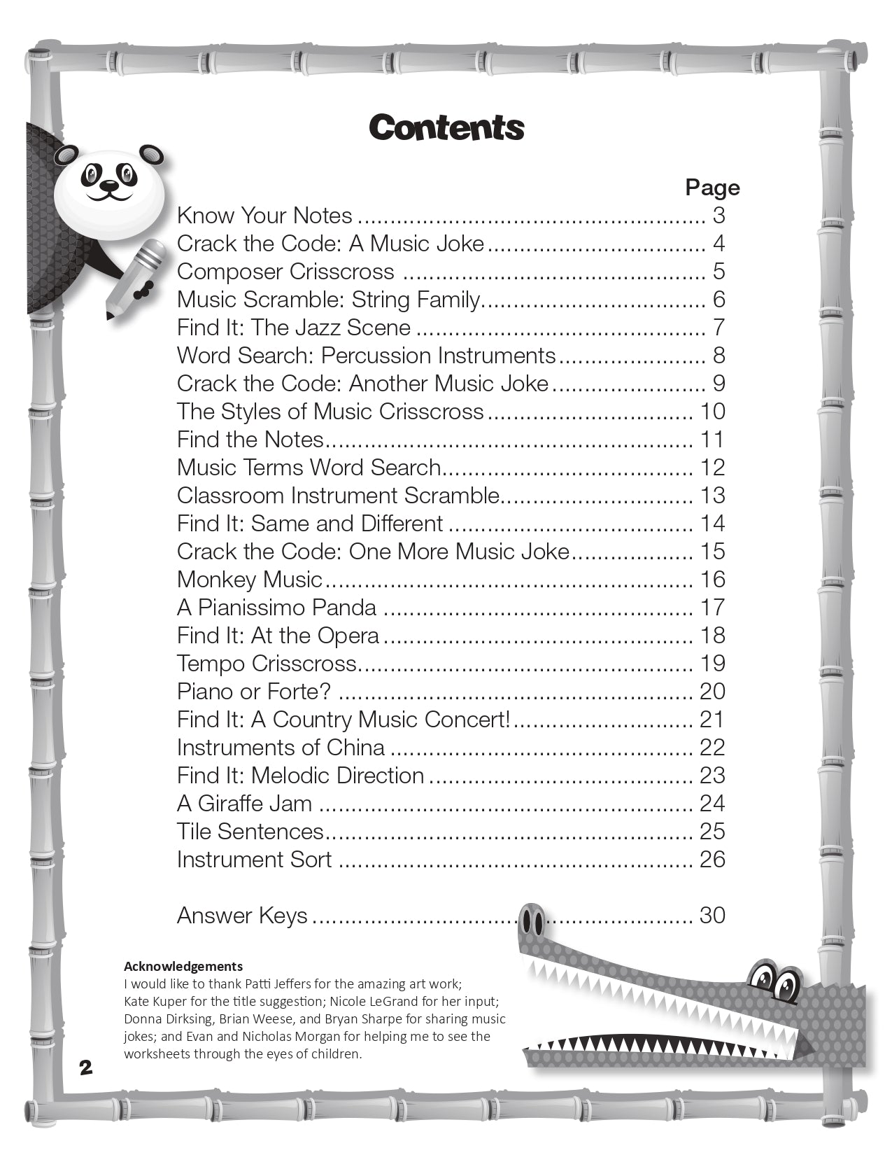 Music Fun For The Little Ones - Classroom Book