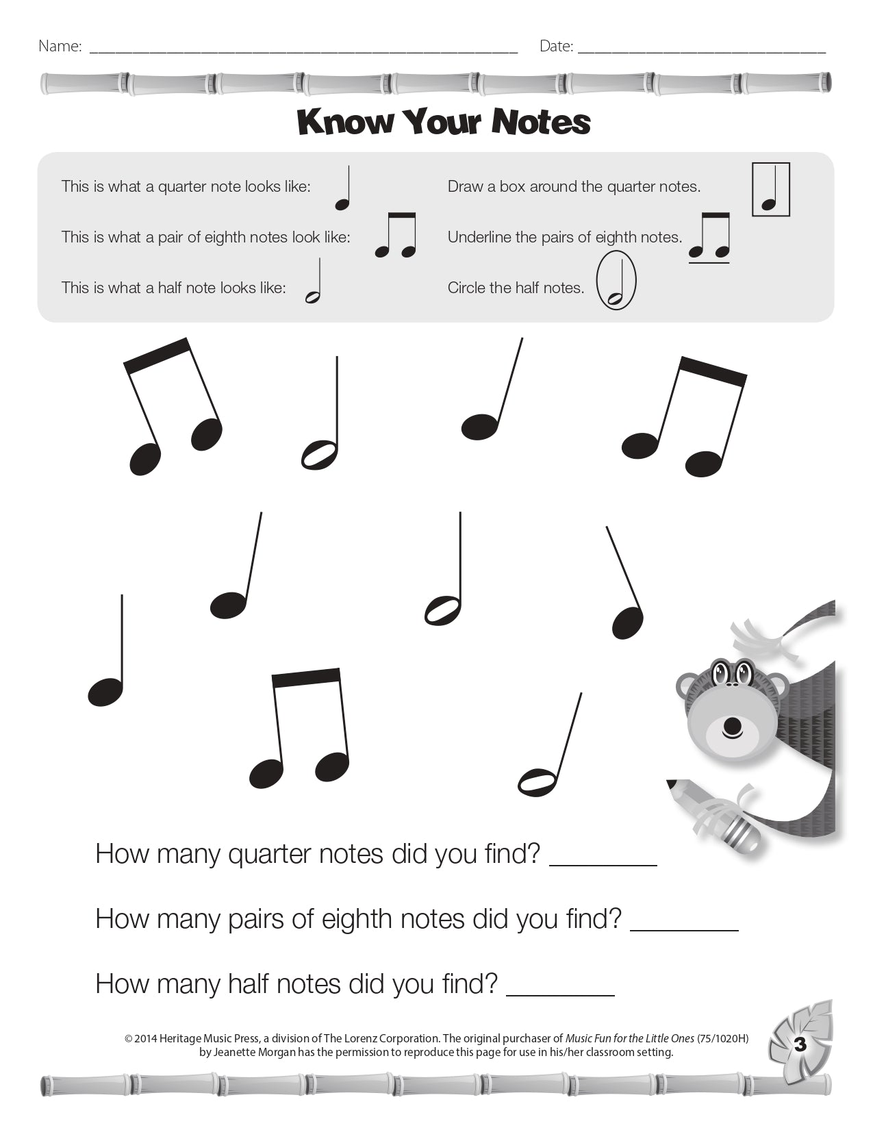Music Fun For The Little Ones - Classroom Book