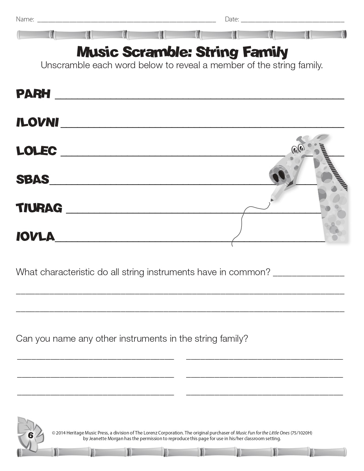 Music Fun For The Little Ones - Classroom Book