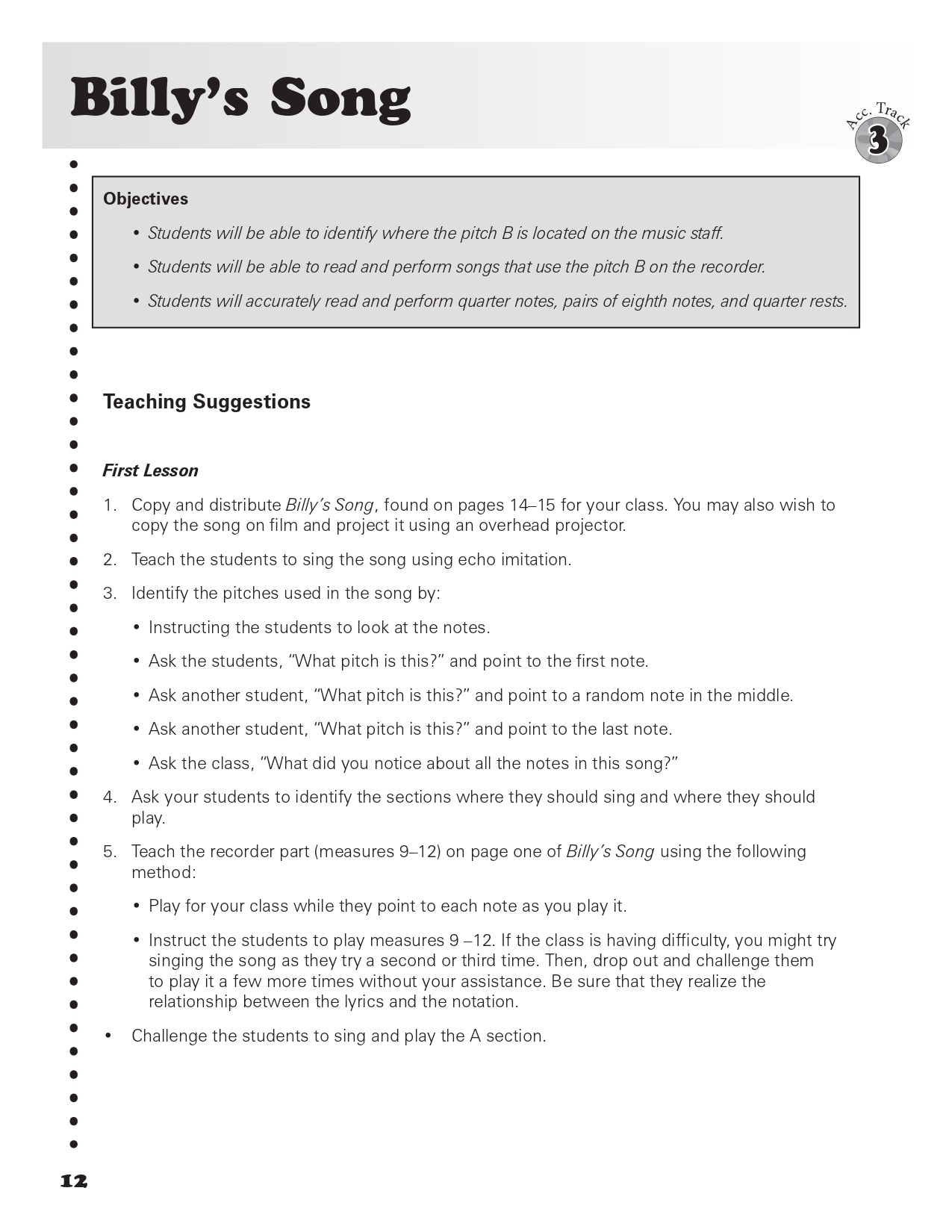 Ready, Set, Play Book/Cd (A Method Book for Beginning Recorder Students)