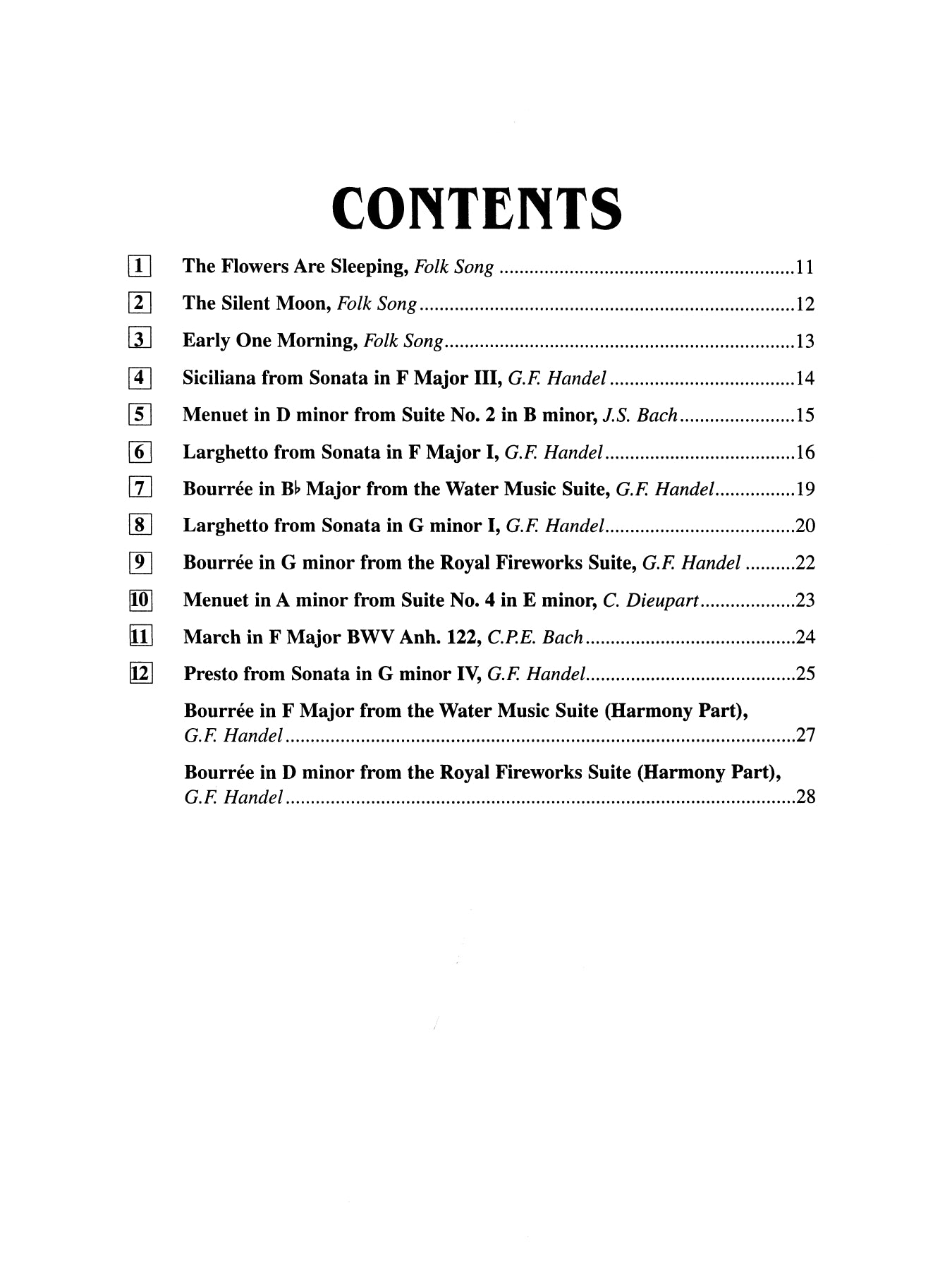 Suzuki Recorder School - Volume 2 Alto Recorder Part Book