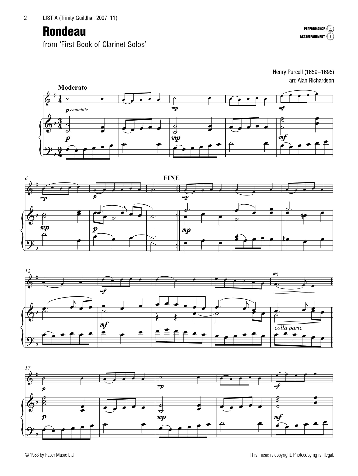 The Best Of Grade 4 Clarinet Book/Cd