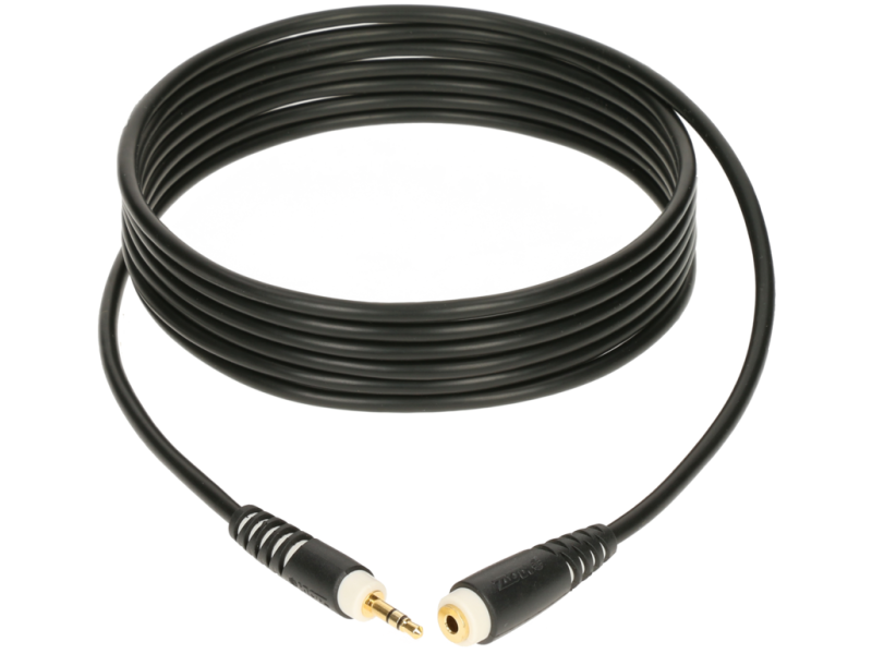 Klotz AS-EX Lightweight Headphone Extension TRS 6.3mm - TRS Socket 6.3mm - 6m