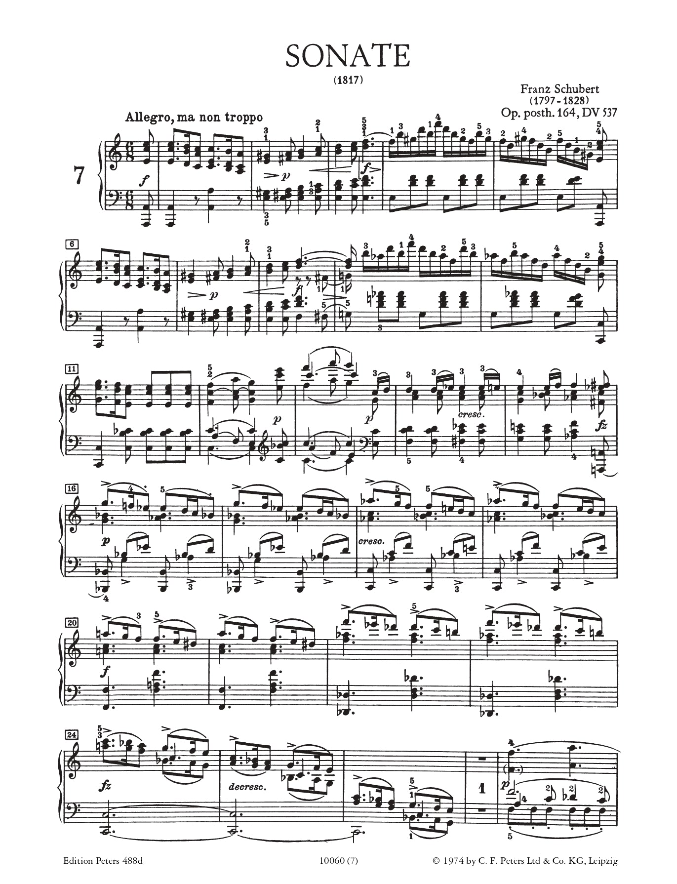 Franz Schubert - Sonatas Volume 2 For Piano Book (Urtext Edition)