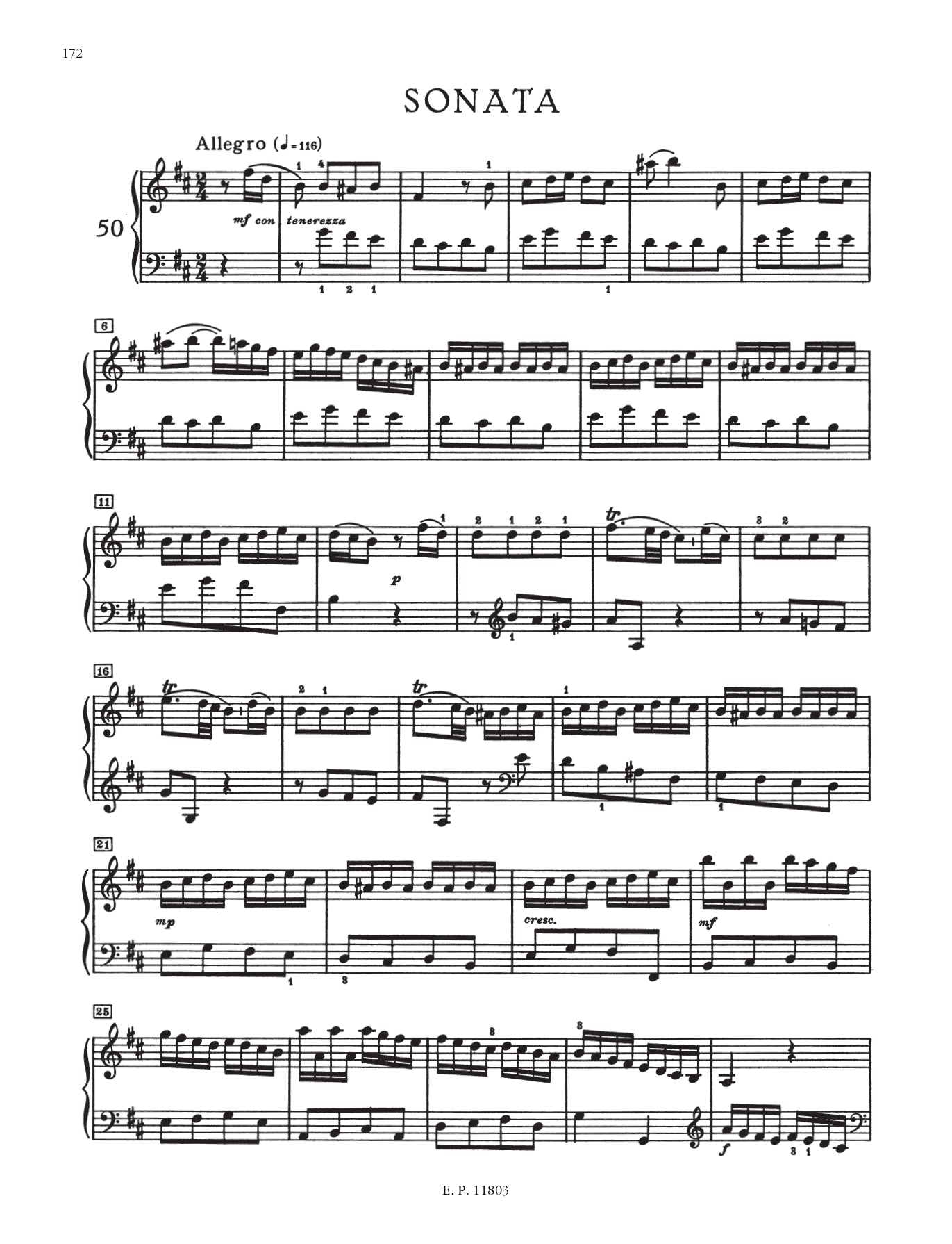 Scarlatti - 150 Sonatas Volume 3 For Piano Book