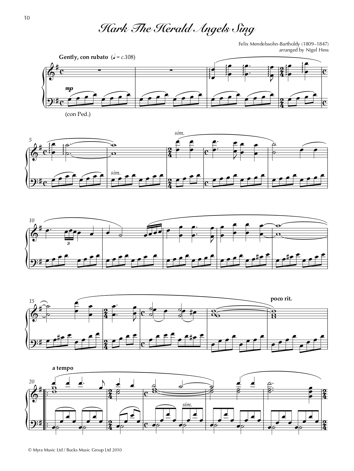 Classic FM Silent Nights Piano Solo Book (Intermediate-Advanced)