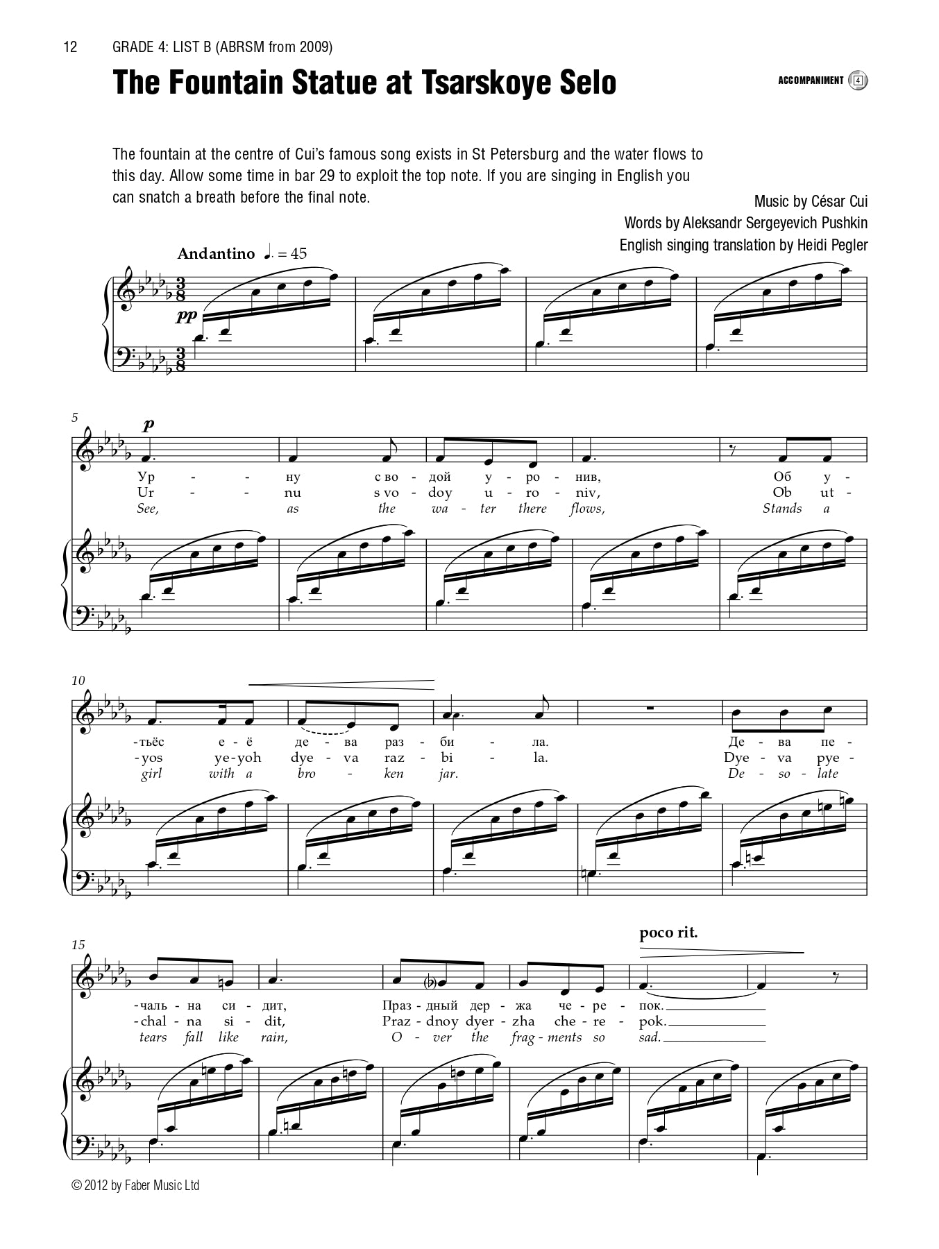 The Best Of Singing Grades Grade 4-5 (High Voice) (Upper Voices) Book/CD